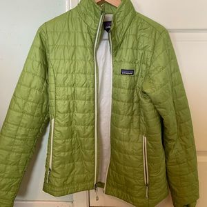 Like NEW Patagonia Nano Puff Lime Green